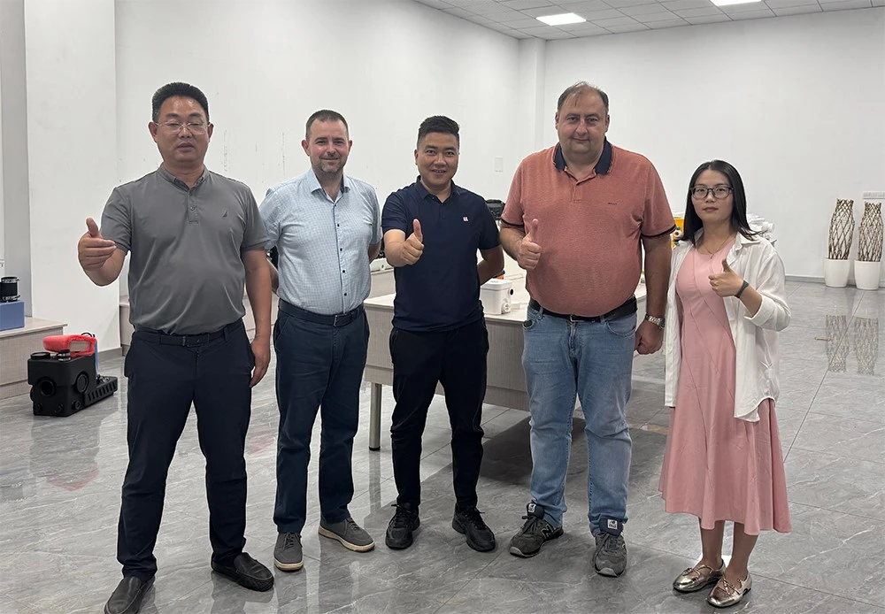 Russian Customer Revisited Our Factory